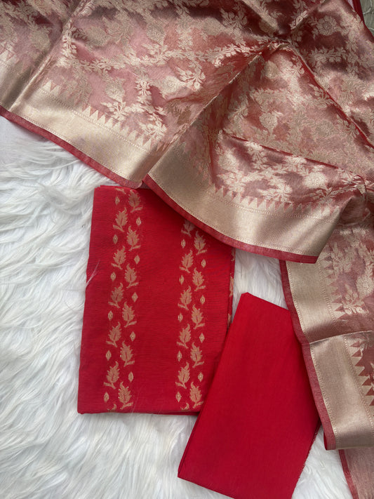Chanderi suit