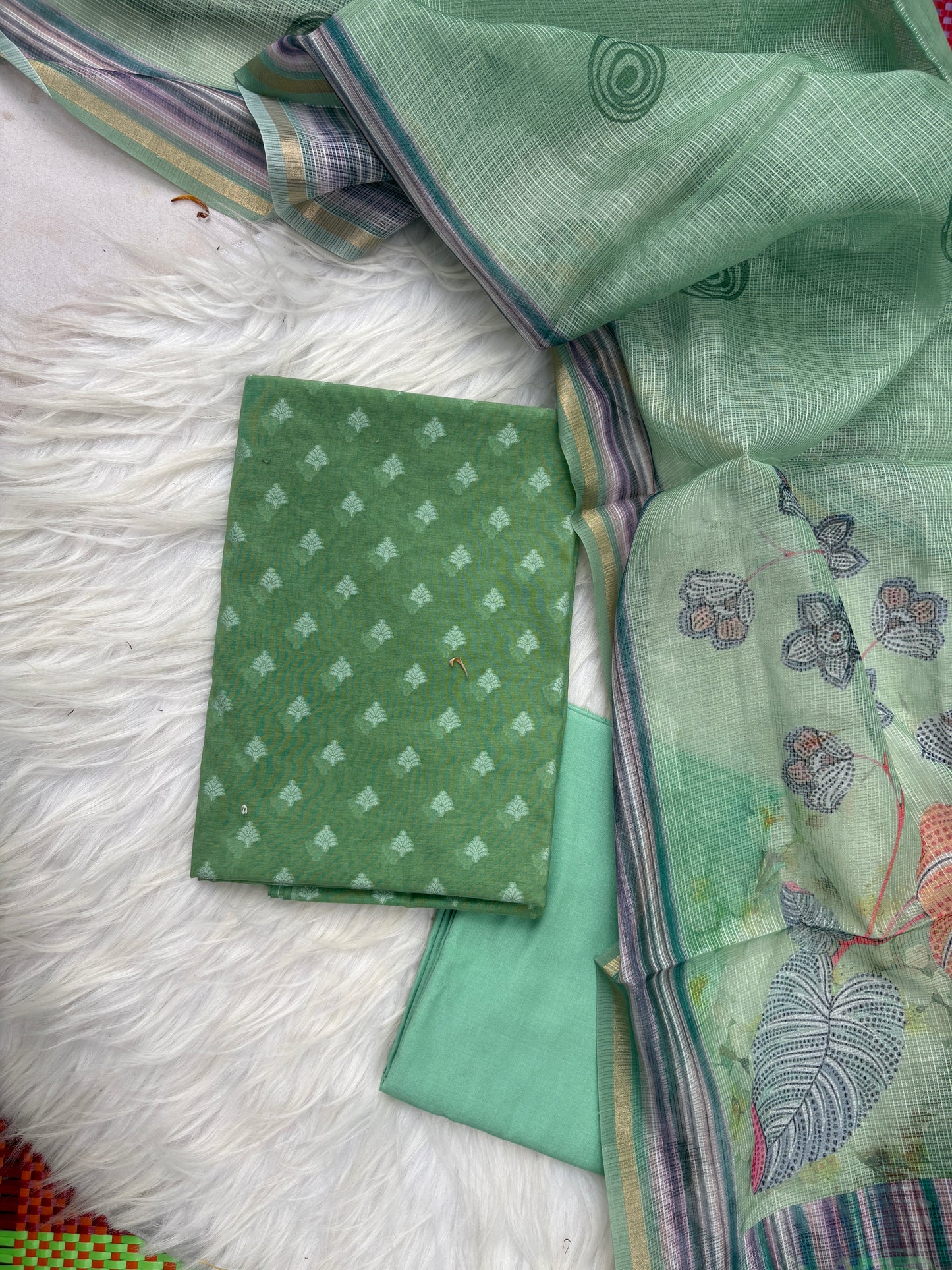Chanderi suit