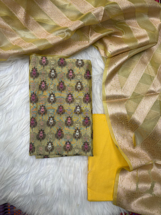 Chanderi suit