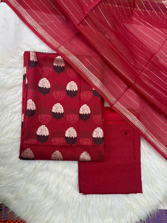 Chanderi suit