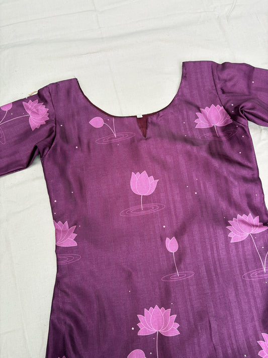 Chanderi silk kurti